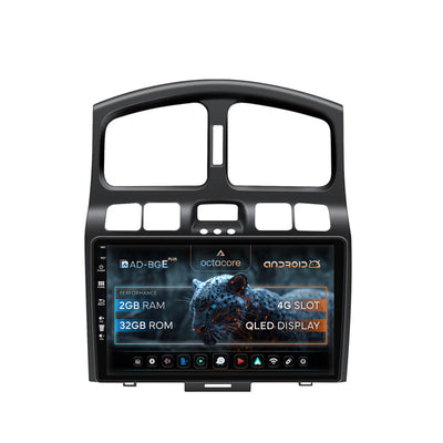 Navigatie Hyundai Santa Fe (2001-2005), Android, E-Octacore / 2GB RAM + 32GB ROM, 9 Inch - AD-BGE9002+AD-BGRKIT210V2