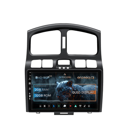 Navigatie Hyundai Santa Fe (2001-2005), Android, P-Octacore/ 2GB RAM + 32GB ROM, 9 Inch - AD-BGP9002+AD-BGRKIT210V2