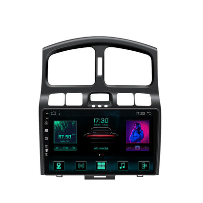 Navigatie Hyundai Santa Fe (2001-2005), Android, A-Octacore / 4GB RAM + 64GB ROM, 9 Inch - AD-BGA9004+AD-BGRKIT210V2