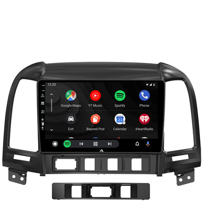 Navigatie Hyundai Santa Fe (2006-2012), Android, P-Octacore/ 2GB RAM + 32GB ROM, 9 Inch - AD-BGP9002+AD-BGRKIT210