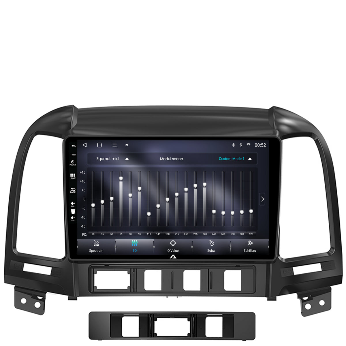 Navigatie Hyundai Santa Fe (2006-2012), Android, P-Octacore/ 2GB RAM + 32GB ROM, 9 Inch - AD-BGP9002+AD-BGRKIT210