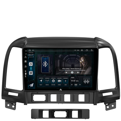 Navigatie Hyundai Santa Fe (2006-2012), Android, Z-Octacore / 8GB RAM + 256GB ROM, 9 Inch - AD-BGZ9008+AD-BGRKIT210