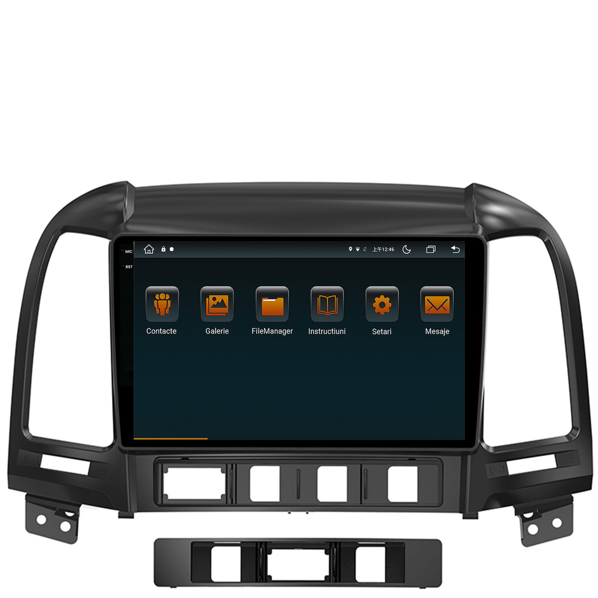 Navigatie Hyundai Santa Fe (2006-2012), Android, V-Octacore / 4GB RAM + 64GB ROM, 9.5 Inch - AD-BGV9004+AD-BGRKIT210