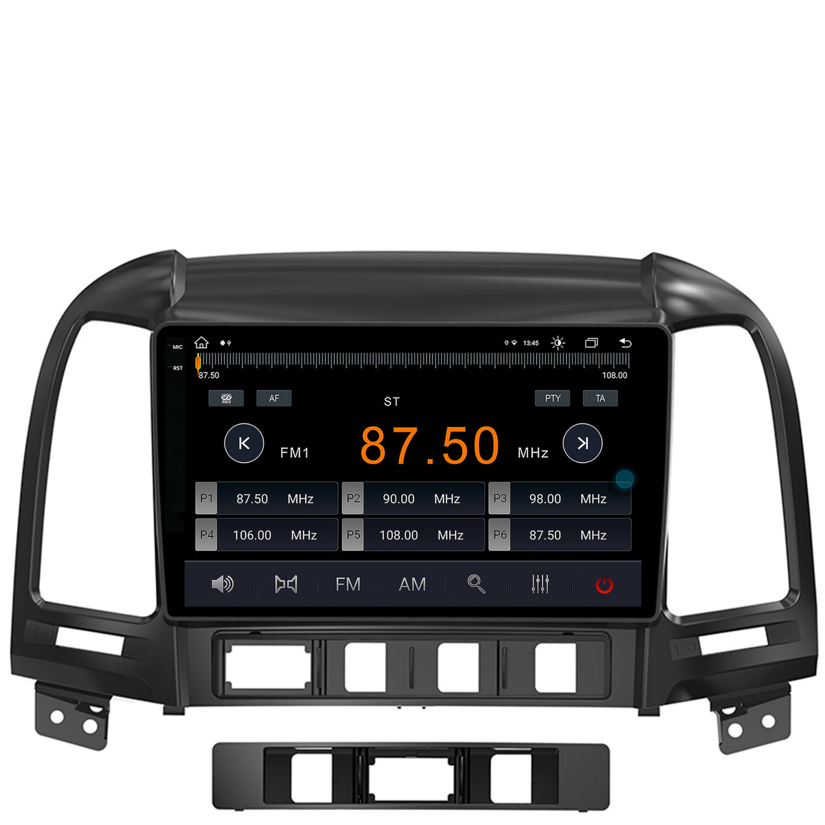 Navigatie Hyundai Santa Fe (2006-2012), Android, V-Octacore / 4GB RAM + 64GB ROM, 9.5 Inch - AD-BGV9004+AD-BGRKIT210