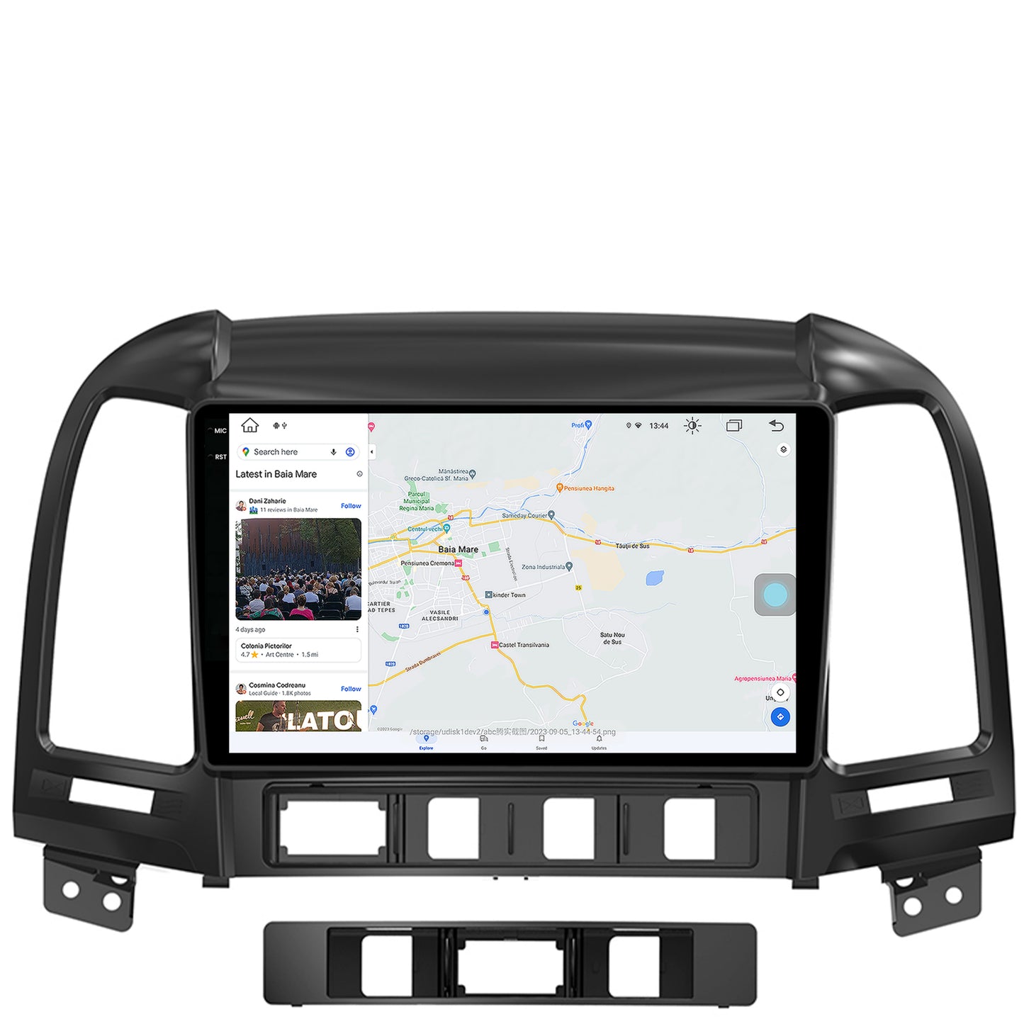 Navigatie Hyundai Santa Fe (2006-2012), Android, V-Octacore / 4GB RAM + 64GB ROM, 9.5 Inch - AD-BGV9004+AD-BGRKIT210