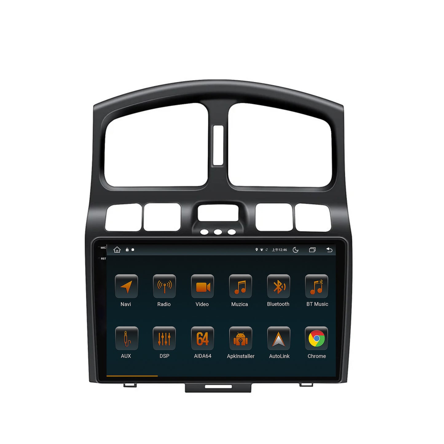 Navigatie Hyundai Santa Fe (2001-2005), Android, V-Octacore / 4GB RAM + 64GB ROM, 9.5 Inch - AD-BGV9004+AD-BGRKIT210V2