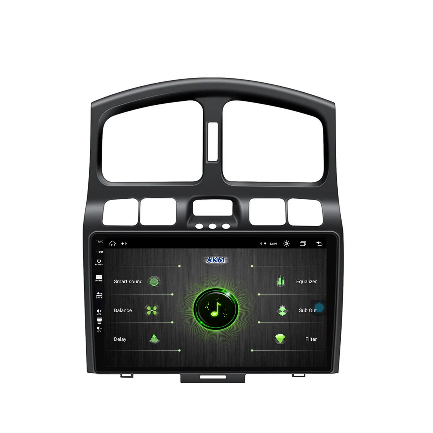 Navigatie Hyundai Santa Fe (2001-2005), Android, Z-Octacore / 8GB RAM + 256GB ROM, 9 Inch - AD-BGZ9008+AD-BGRKIT210V2