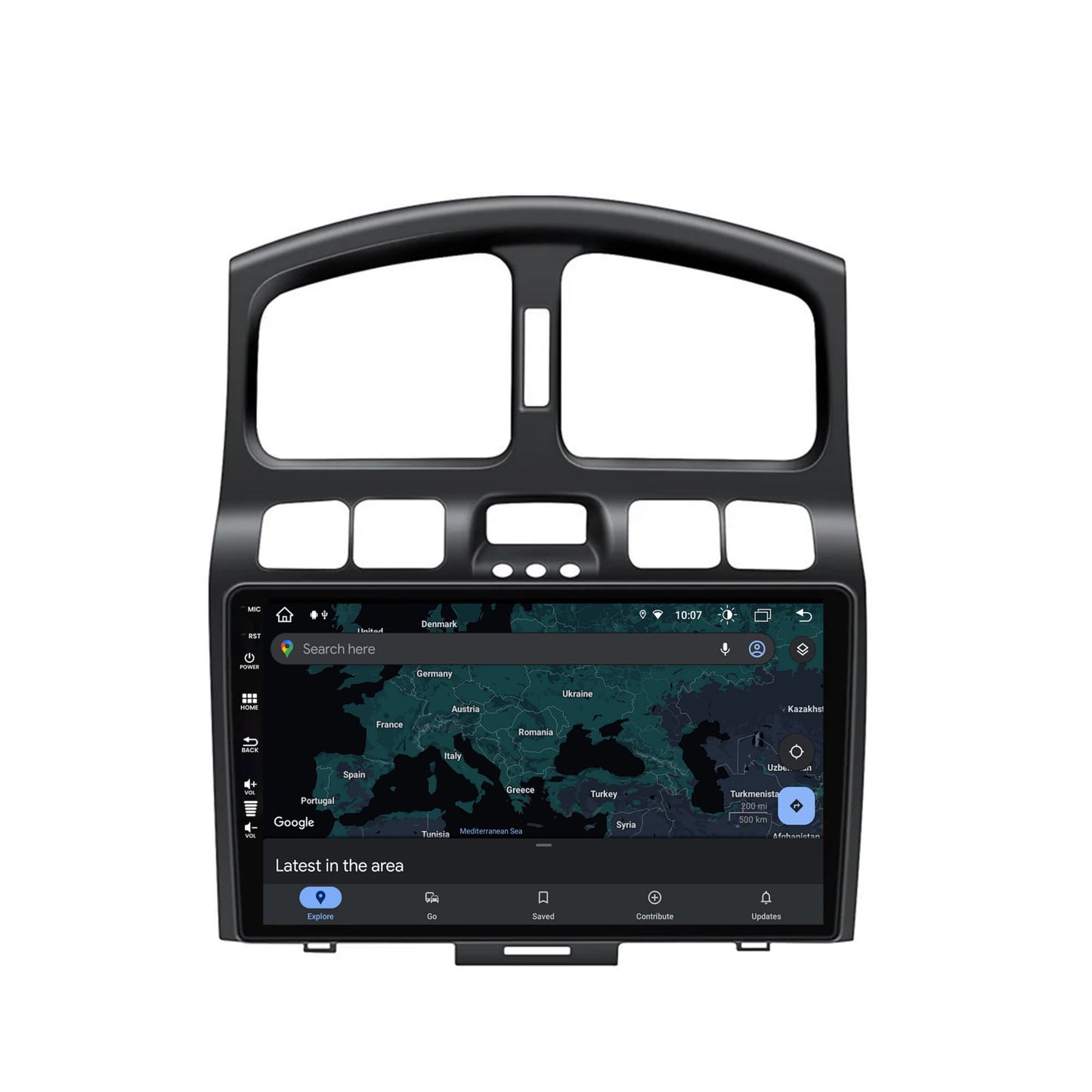 Navigatie Hyundai Santa Fe (2001-2005), Android, Z-Octacore / 8GB RAM + 256GB ROM, 9 Inch - AD-BGZ9008+AD-BGRKIT210V2
