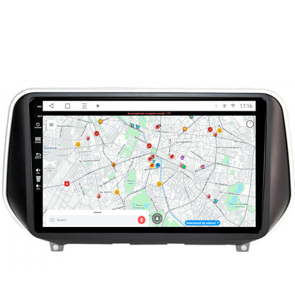 Navigatie Hyundai Santa Fe (2018-Prezent), Android, P-Octacore/ 2GB RAM + 32GB ROM, 9 Inch - AD-BGP9002+AD-BGRKIT223