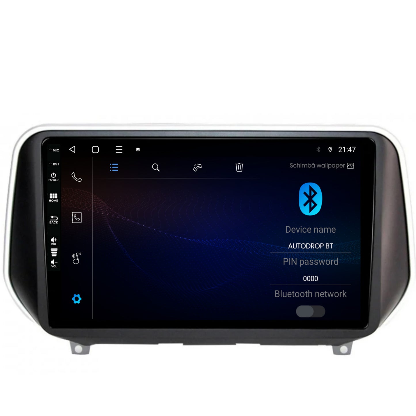 Navigatie Hyundai Santa Fe (2018-Prezent), Android, P-Octacore/ 2GB RAM + 32GB ROM, 9 Inch - AD-BGP9002+AD-BGRKIT223