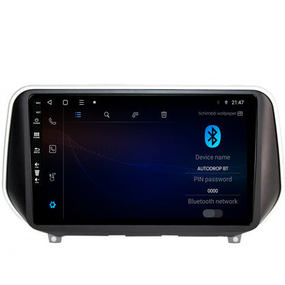 Navigatie Hyundai Santa Fe (2018-Prezent), Android, P-Octacore/ 2GB RAM + 32GB ROM, 9 Inch - AD-BGP9002+AD-BGRKIT223