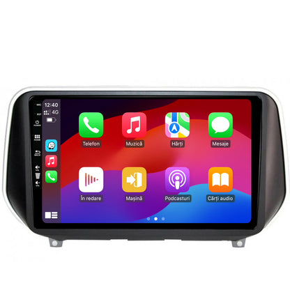 Navigatie Hyundai Santa Fe (2018-Prezent), Android, P-Octacore/ 2GB RAM + 32GB ROM, 9 Inch - AD-BGP9002+AD-BGRKIT223