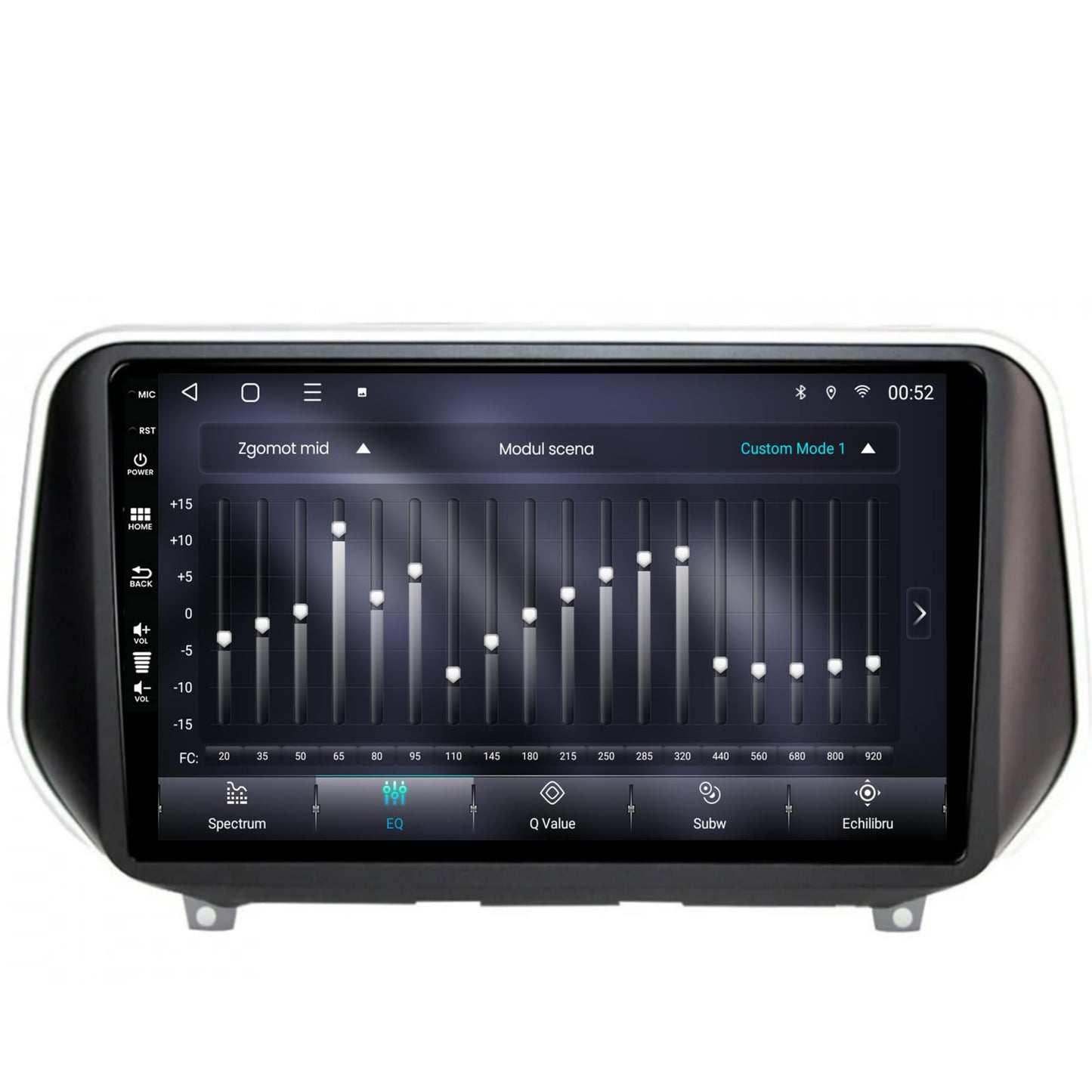 Navigatie Hyundai Santa Fe (2018-Prezent), Android, P-Octacore/ 2GB RAM + 32GB ROM, 9 Inch - AD-BGP9002+AD-BGRKIT223