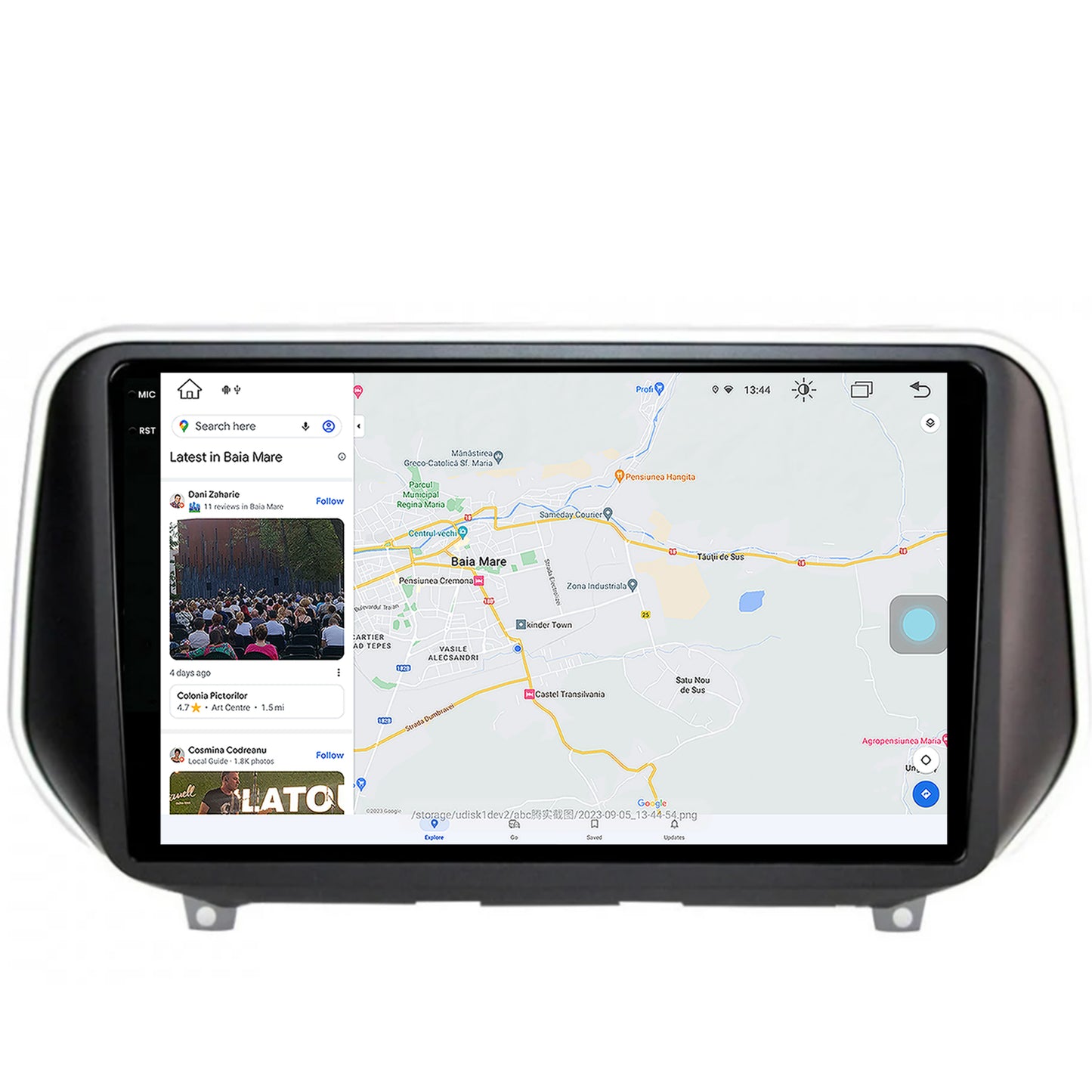 Navigatie Hyundai Santa Fe (2018-Prezent), Android, V-Octacore / 4GB RAM + 64GB ROM, 9.5 Inch - AD-BGV9004+AD-BGRKIT223