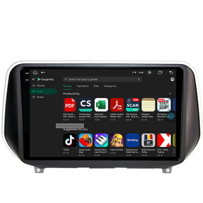Navigatie Hyundai Santa Fe (2018-Prezent), Android, V-Octacore / 4GB RAM + 64GB ROM, 9.5 Inch - AD-BGV9004+AD-BGRKIT223