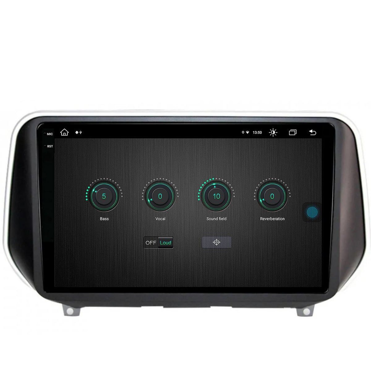Navigatie Hyundai Santa Fe (2018-Prezent), Android, V-Octacore / 4GB RAM + 64GB ROM, 9.5 Inch - AD-BGV9004+AD-BGRKIT223