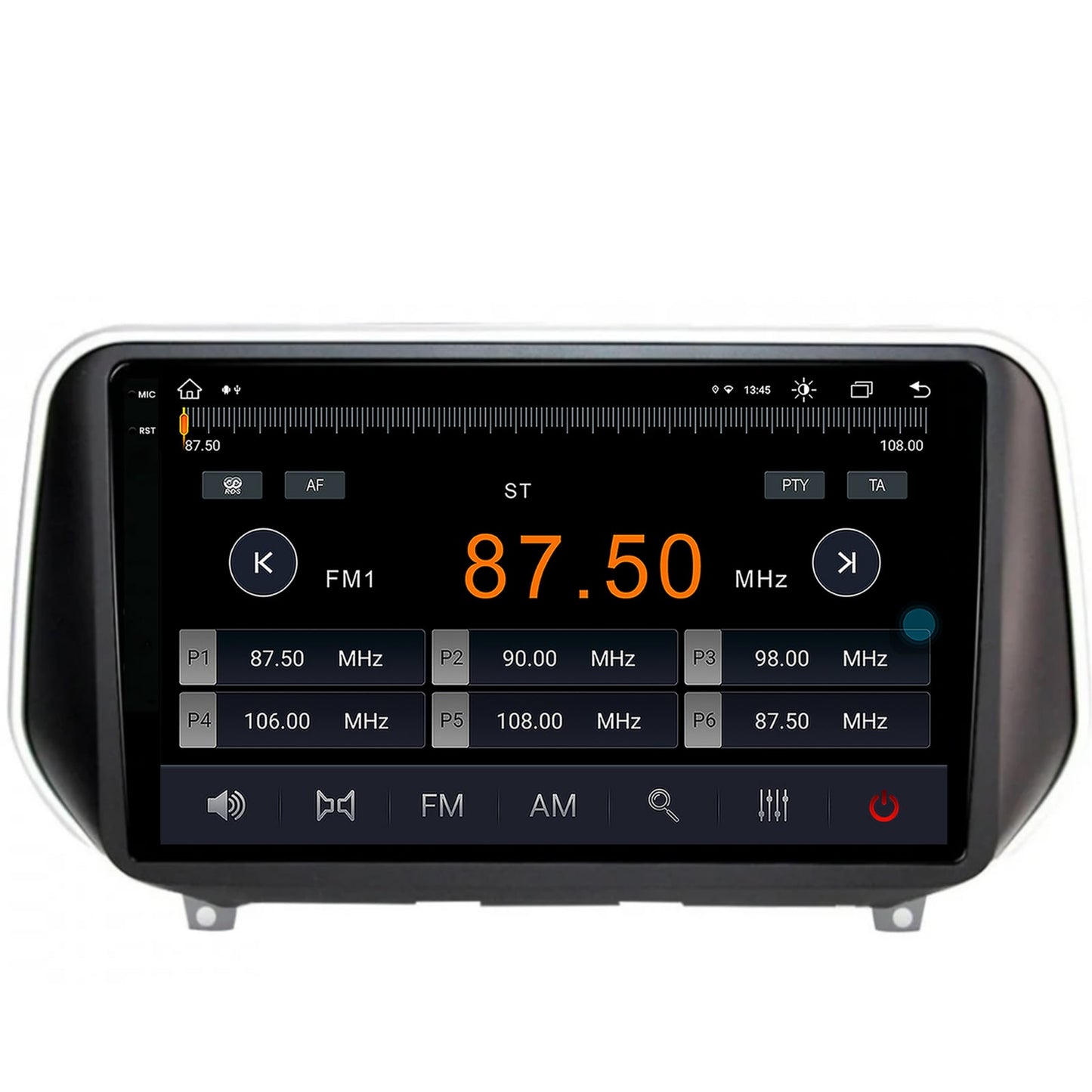 Navigatie Hyundai Santa Fe (2018-Prezent), Android, V-Octacore / 4GB RAM + 64GB ROM, 9.5 Inch - AD-BGV9004+AD-BGRKIT223