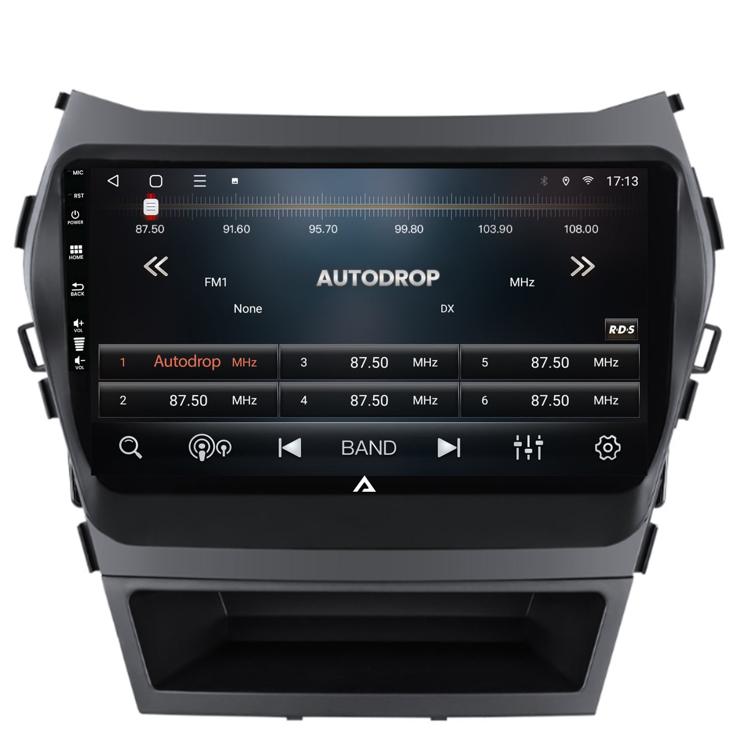 Navigatie Hyundai Santa Fe IX45 (2013-2017), Android, E-Octacore / 2GB RAM + 32GB ROM, 9 Inch - AD-BGE9002+AD-BGRKIT182