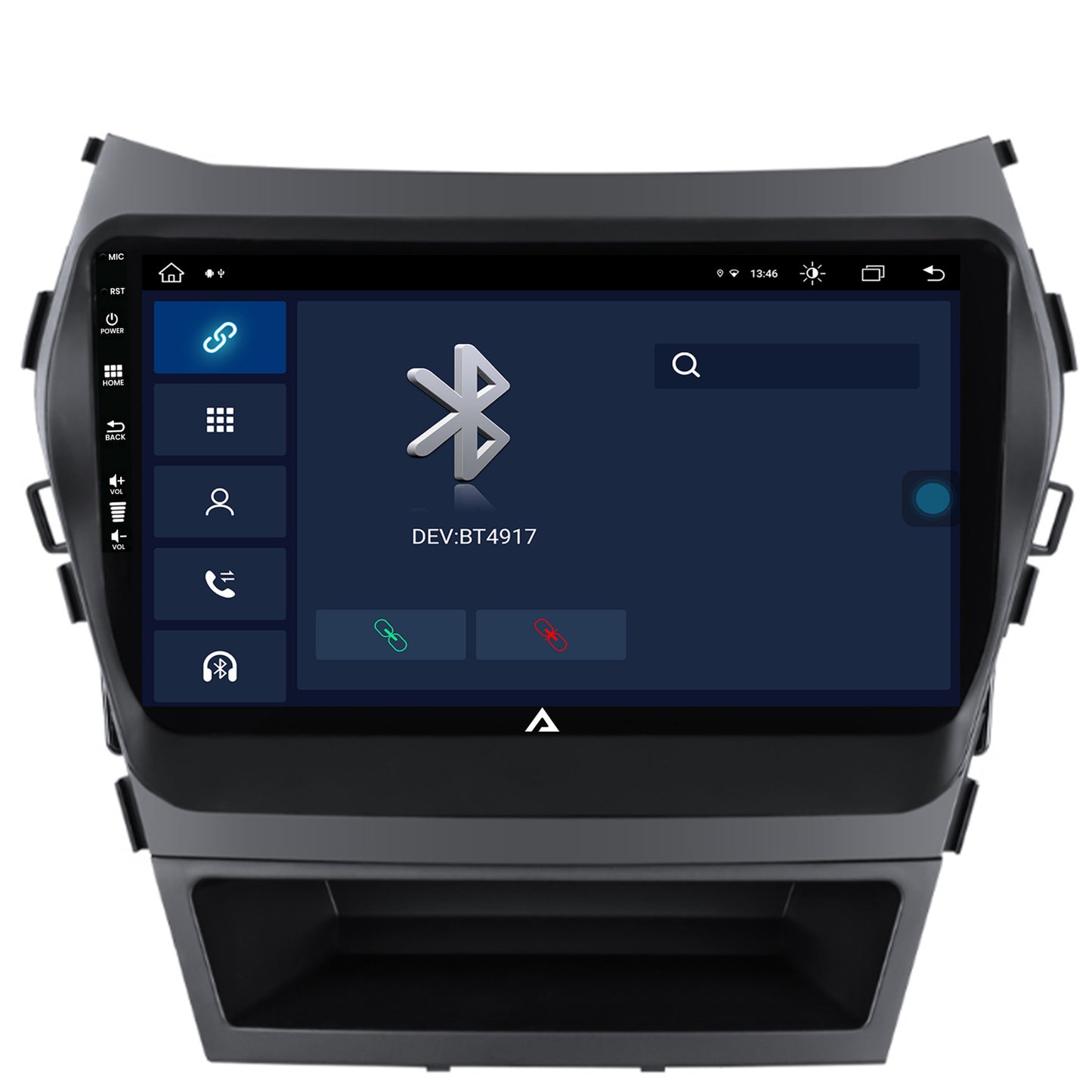 Navigatie Hyundai Santa Fe IX45 (2013-2017), Android, Z-Octacore / 8GB RAM + 256GB ROM, 9 Inch - AD-BGZ9008+AD-BGRKIT182