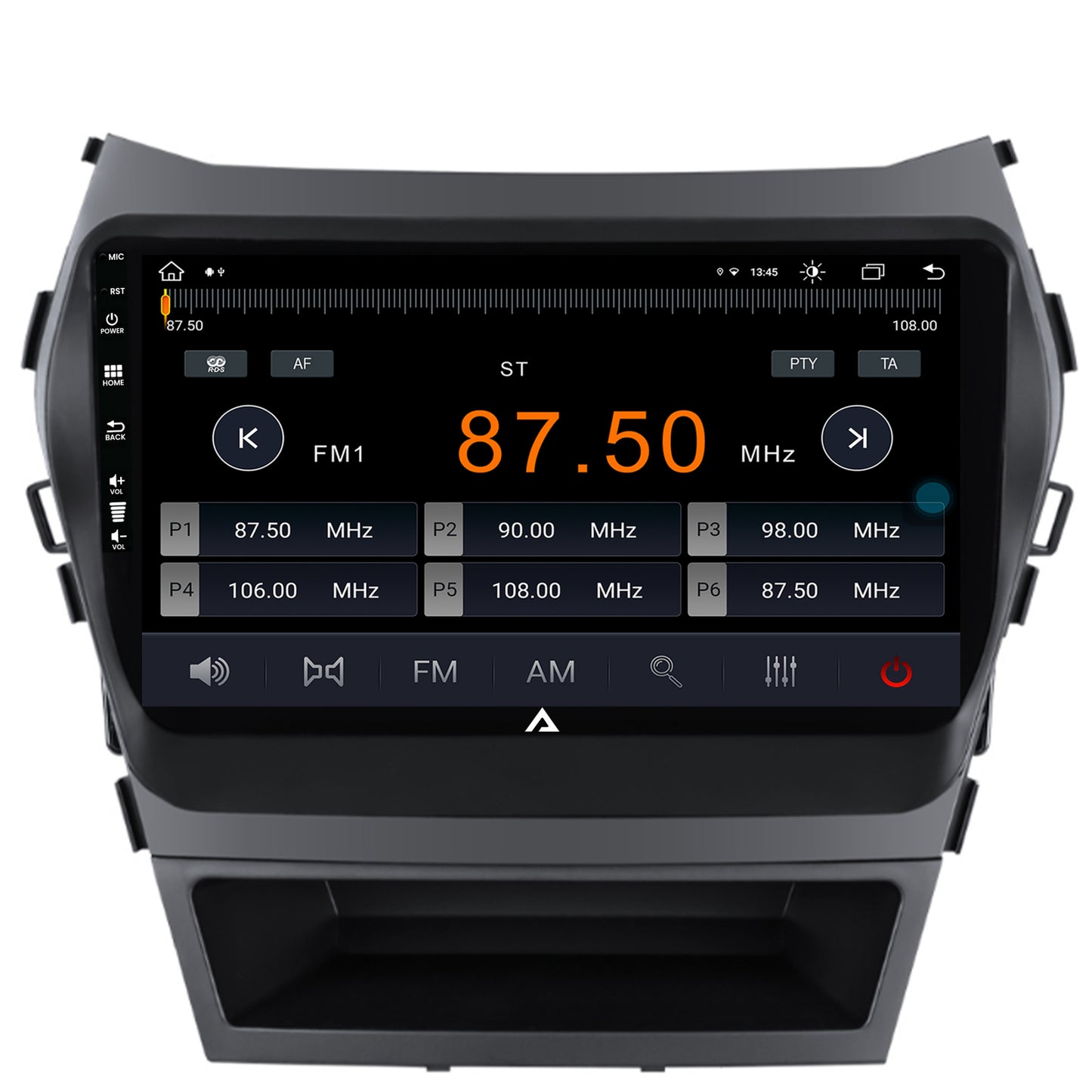 Navigatie Hyundai Santa Fe IX45 (2013-2017), Android, Z-Octacore / 8GB RAM + 256GB ROM, 9 Inch - AD-BGZ9008+AD-BGRKIT182