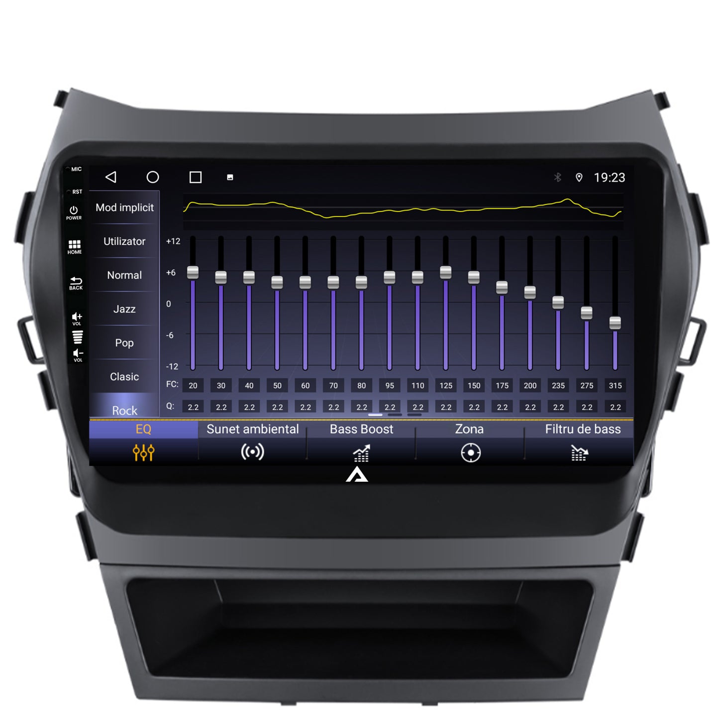 Navigatie Hyundai Santa Fe IX45 (2013-2017), Android, A-Octacore / 4GB RAM + 64GB ROM, 9 Inch - AD-BGA9004+AD-BGRKIT182