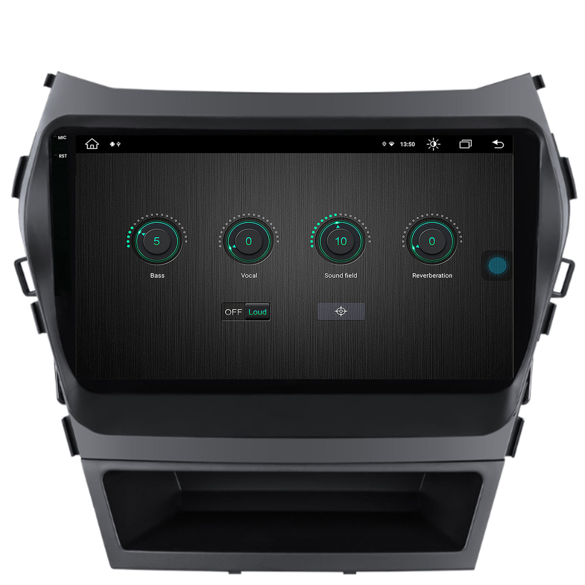 Navigatie Hyundai Santa Fe IX45 (2013-2017), Android, V-Octacore / 4GB RAM + 64GB ROM, 9.5 Inch - AD-BGV9004+AD-BGRKIT182