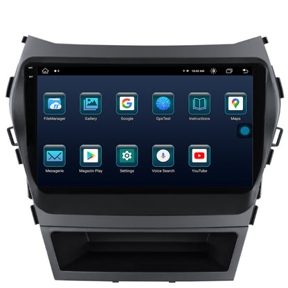 Navigatie Hyundai Santa Fe IX45 (2013-2017), Android, X-Octacore / 8GB RAM + 256GB ROM, 9.5 Inch - AD-BGX9008+AD-BGRKIT182