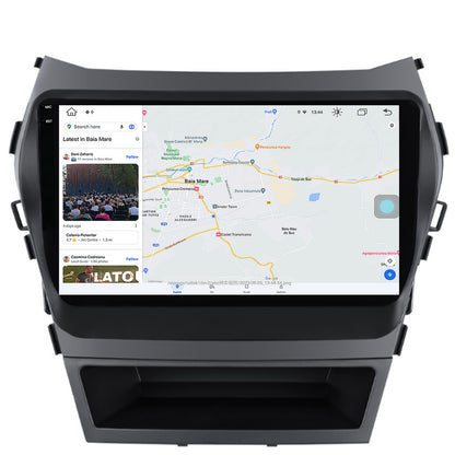 Navigatie Hyundai Santa Fe IX45 (2013-2017), Android, X-Octacore / 8GB RAM + 256GB ROM, 9.5 Inch - AD-BGX9008+AD-BGRKIT182