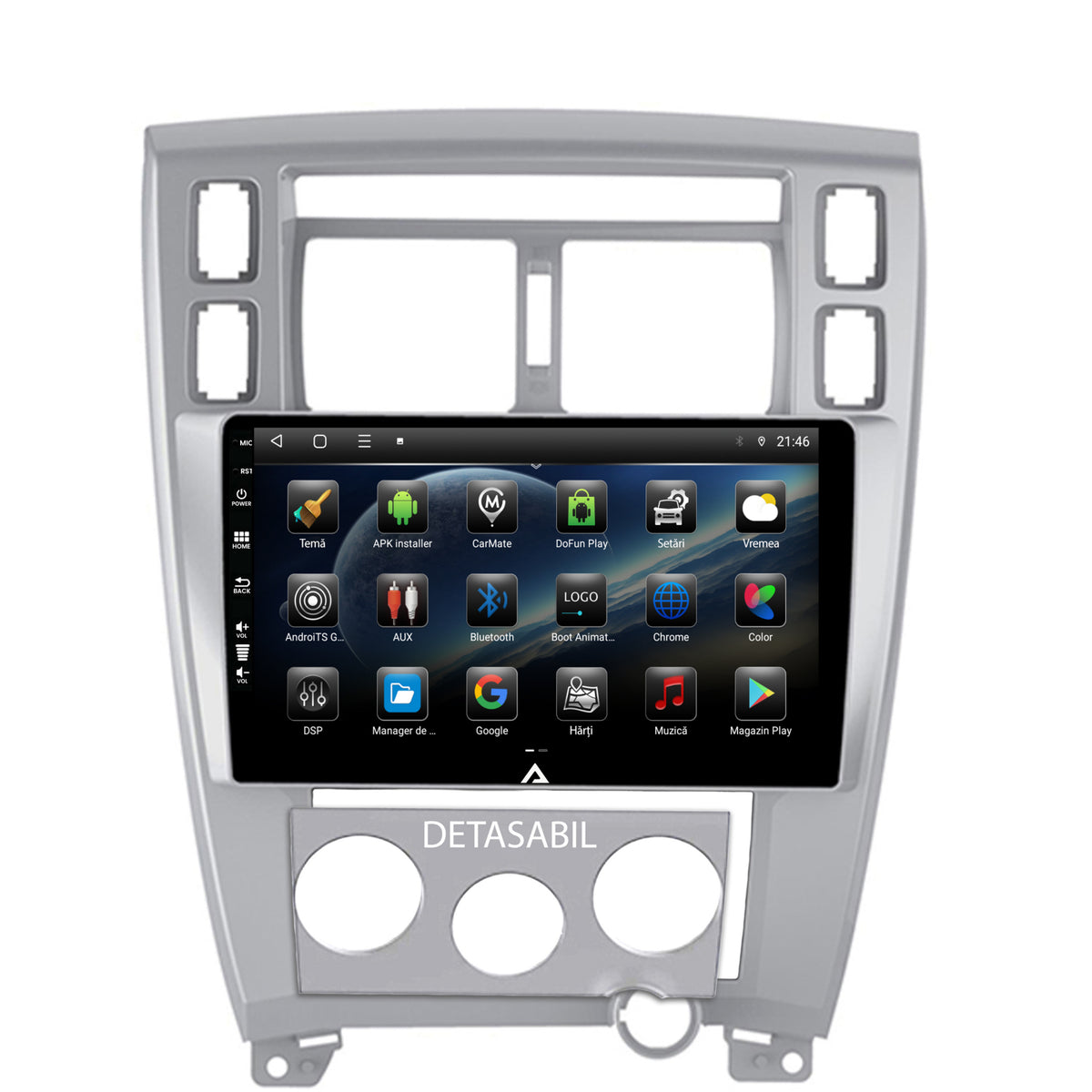 Navigatie Hyundai Tucson (2004-2009), Android, E-Octacore / 2GB RAM + 32GB ROM, 10.1 Inch - AD-BGE10002+AD-BGRKIT200