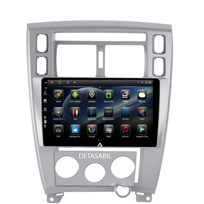 Navigatie Hyundai Tucson (2004-2009), Android, E-Octacore / 2GB RAM + 32GB ROM, 10.1 Inch - AD-BGE10002+AD-BGRKIT200