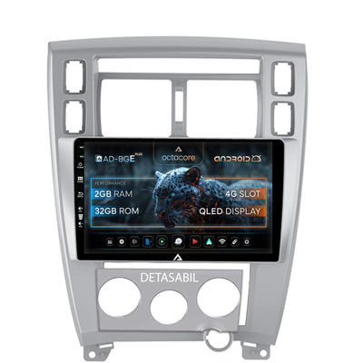 Navigatie Hyundai Tucson (2004-2009), Android, E-Octacore / 2GB RAM + 32GB ROM, 10.1 Inch - AD-BGE10002+AD-BGRKIT200