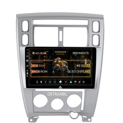 Navigatie Hyundai Tucson (2004-2009), Android, A-Octacore / 4GB RAM + 64GB ROM, 10.1 Inch - AD-BGA10004+AD-BGRKIT200