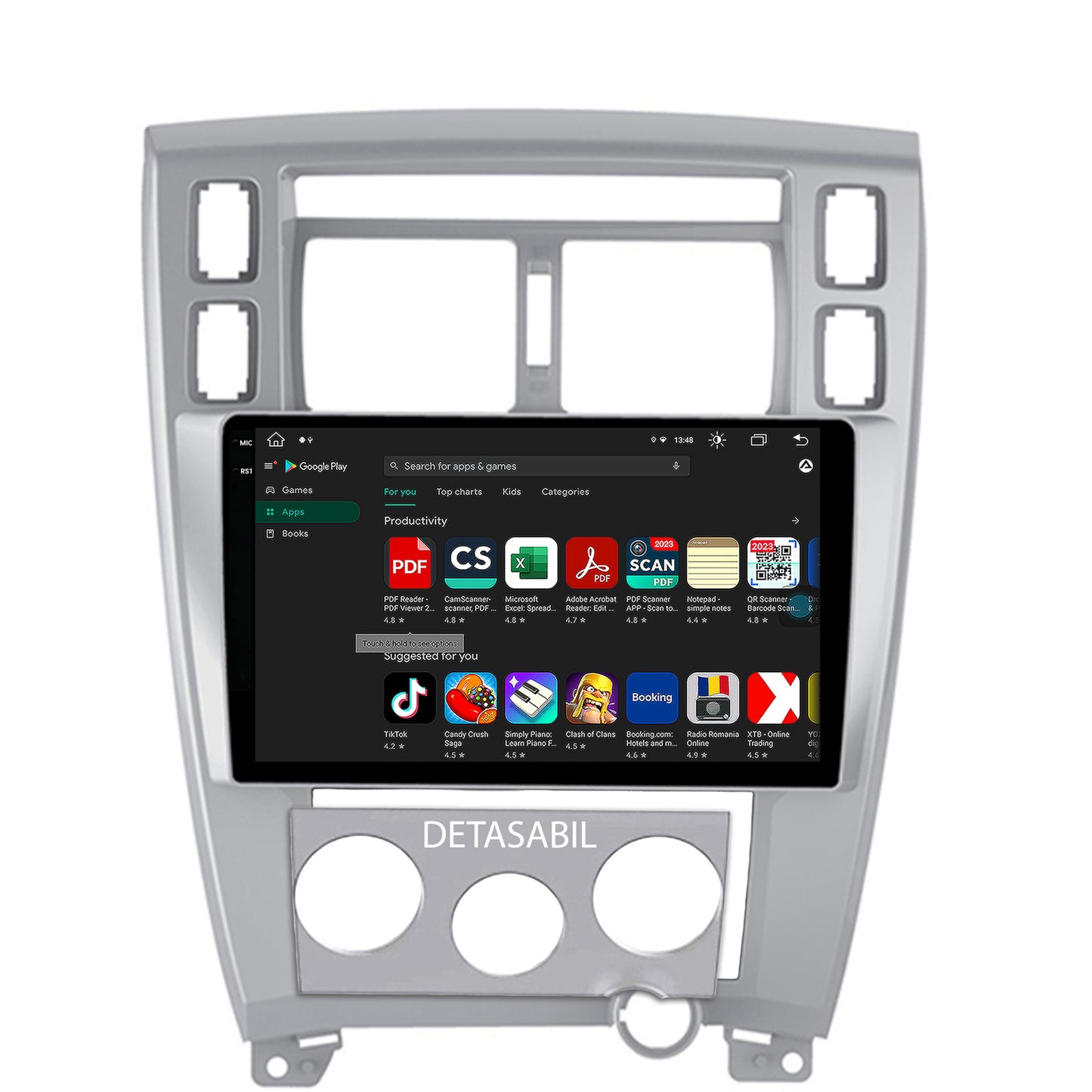 Navigatie Hyundai Tucson (2004-2009), Android, X-Octacore / 8GB RAM + 256GB ROM, 10.36 Inch - AD-BGX10008+AD-BGRKIT200