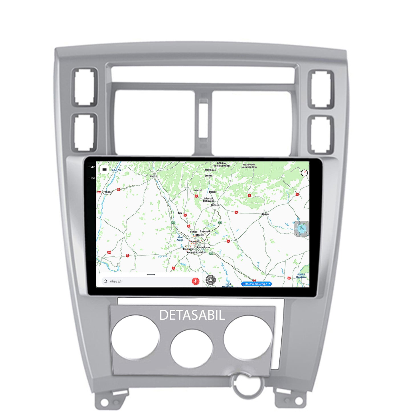 Navigatie Hyundai Tucson (2004-2009), Android, X-Octacore / 8GB RAM + 256GB ROM, 10.36 Inch - AD-BGX10008+AD-BGRKIT200