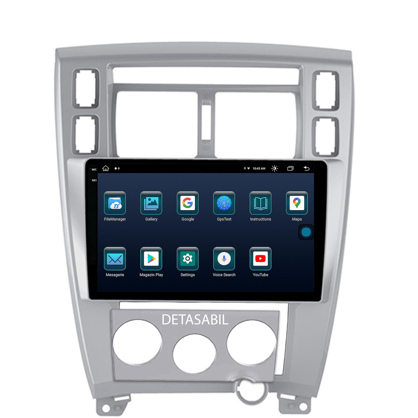Navigatie Hyundai Tucson (2004-2009), Android, X-Octacore / 8GB RAM + 256GB ROM, 10.36 Inch - AD-BGX10008+AD-BGRKIT200