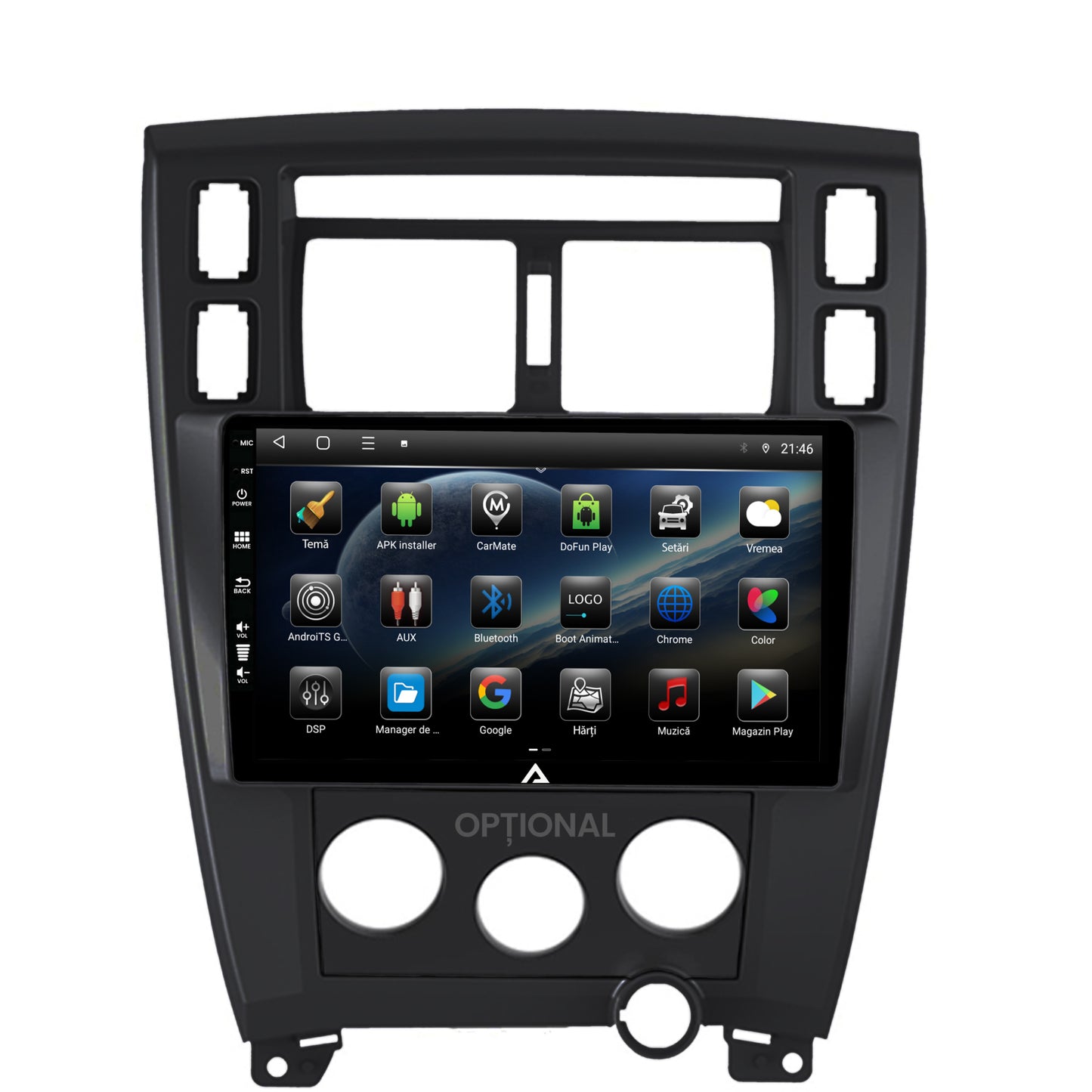 Navigatie Hyundai Tucson (2006-2013), Android, P-Octacore / 2GB RAM + 32GB ROM, 10.1 Inch - AD-BGP10002+AD-BGRKIT200B