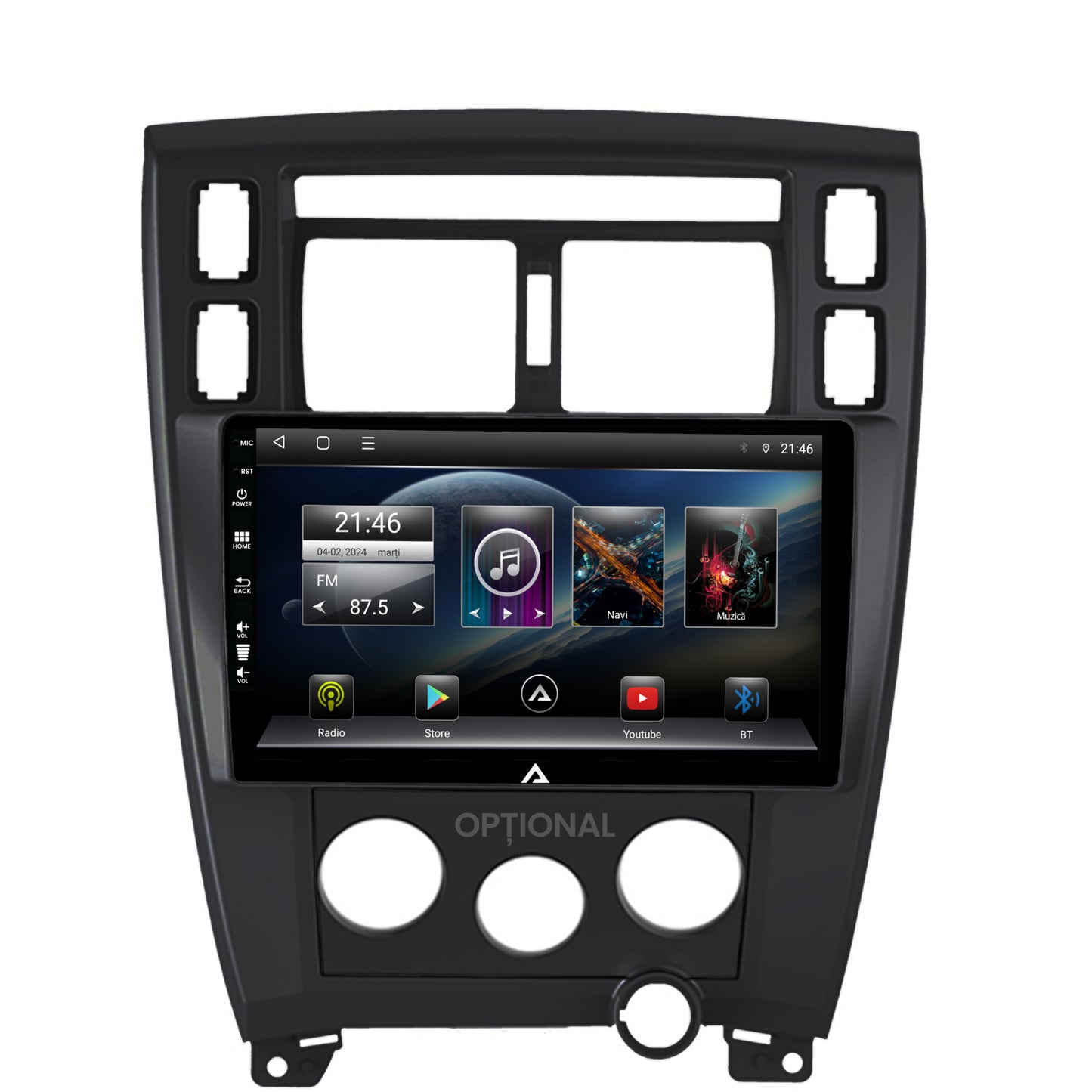 Navigatie Hyundai Tucson (2006-2013), Android, P-Octacore / 2GB RAM + 32GB ROM, 10.1 Inch - AD-BGP10002+AD-BGRKIT200B
