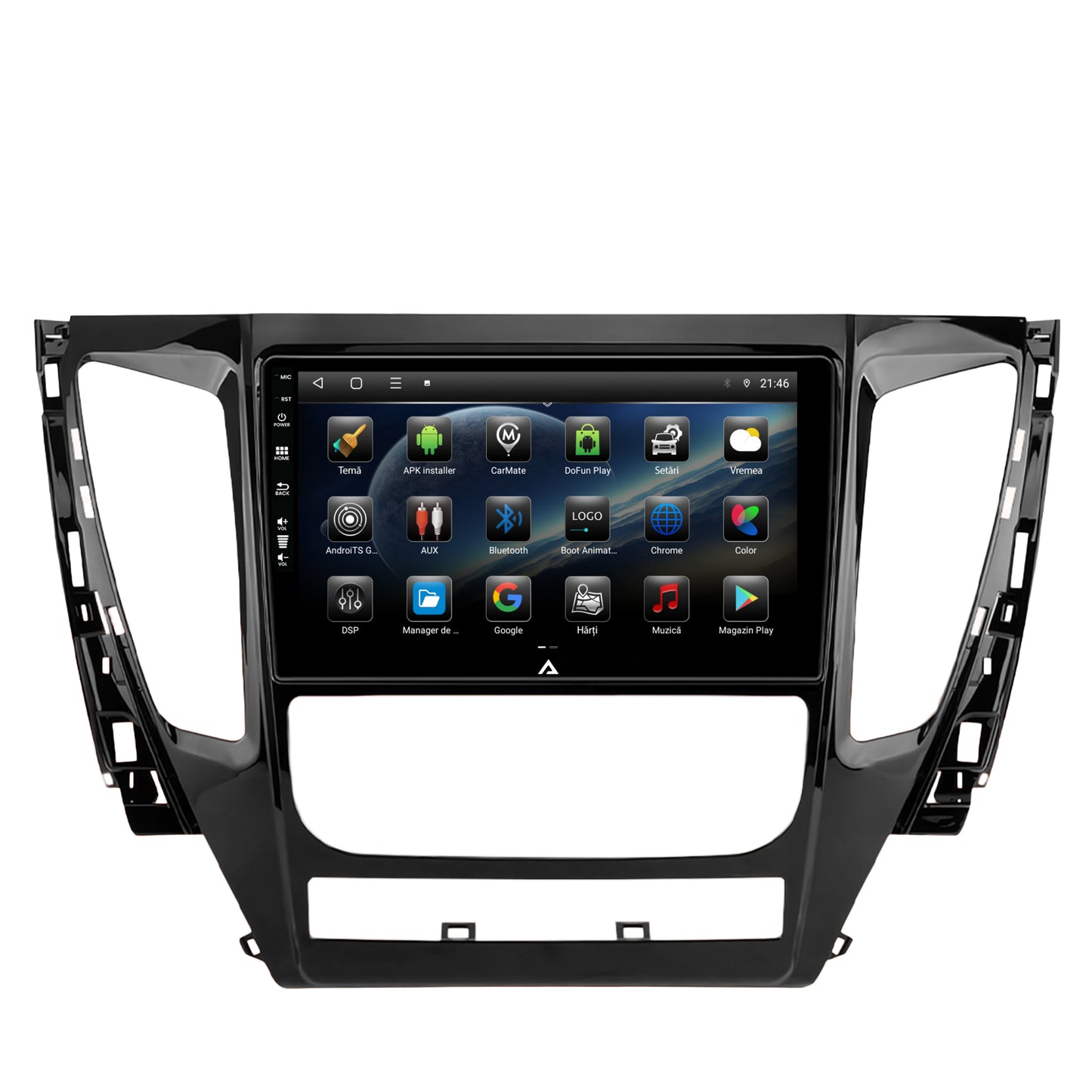 Navigatie Mitsubishi Pajero (2016-2018), Android, P-Octacore / 2GB RAM + 32GB ROM, 9 Inch - AD-BGP9002+AD-BGRKIT270