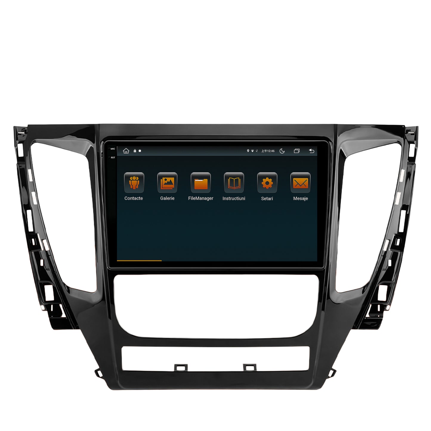 Navigatie Mitsubishi Pajero (2016-2018), Android, V-Octacore / 4GB RAM + 64GB ROM, 9.5 Inch - AD-BGV9004+AD-BGRKIT270