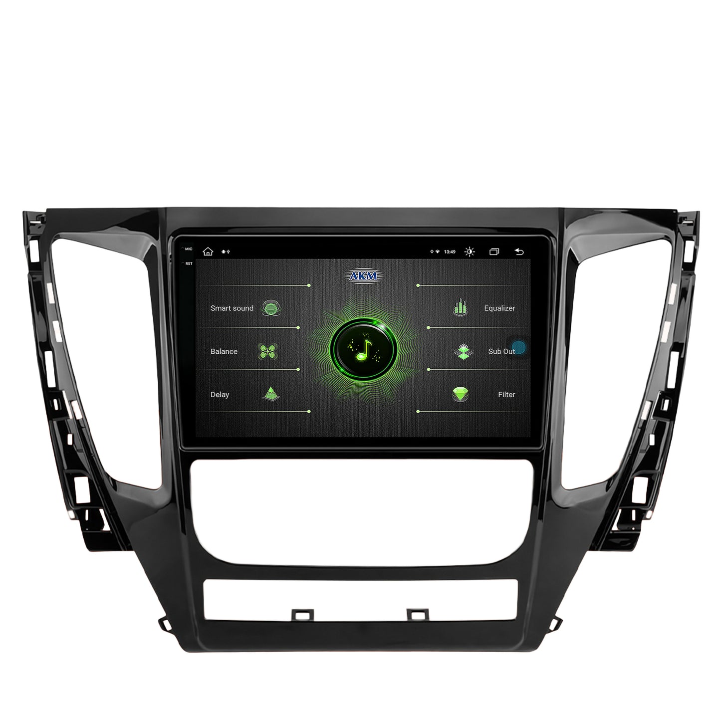 Navigatie Mitsubishi Pajero (2016-2018), Android, V-Octacore / 4GB RAM + 64GB ROM, 9.5 Inch - AD-BGV9004+AD-BGRKIT270