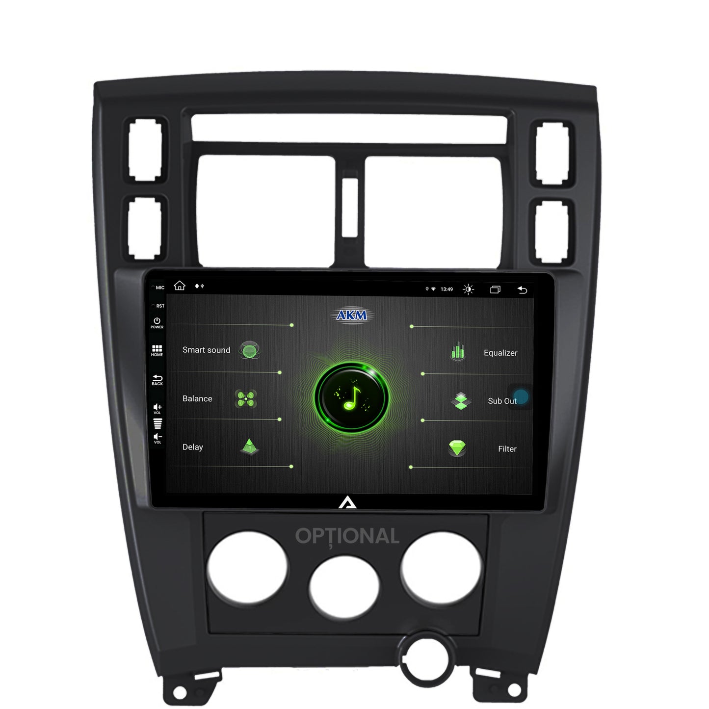 Navigatie Hyundai Tucson (2006-2013), Android, Z-Octacore / 8GB RAM + 256GB ROM, 10.1 Inch - AD-BGZ10008+AD-BGRKIT200B