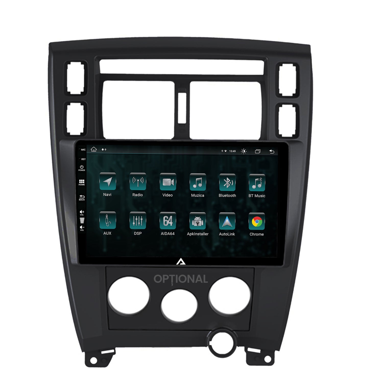 Navigatie Hyundai Tucson (2006-2013), Android, Z-Octacore / 8GB RAM + 256GB ROM, 10.1 Inch - AD-BGZ10008+AD-BGRKIT200B