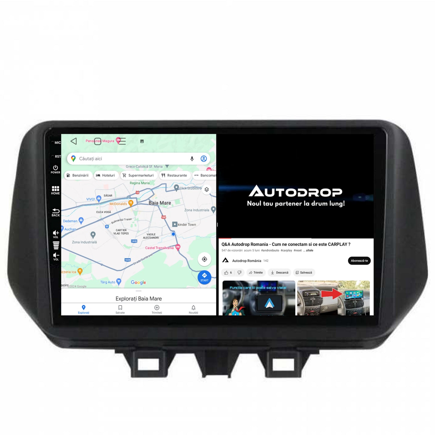 Navigatie Hyundai Tucson (2018-2020), Android, P-Octacore / 2GB RAM + 32GB ROM, 9 Inch - AD-BGP9002+AD-BGRKIT204