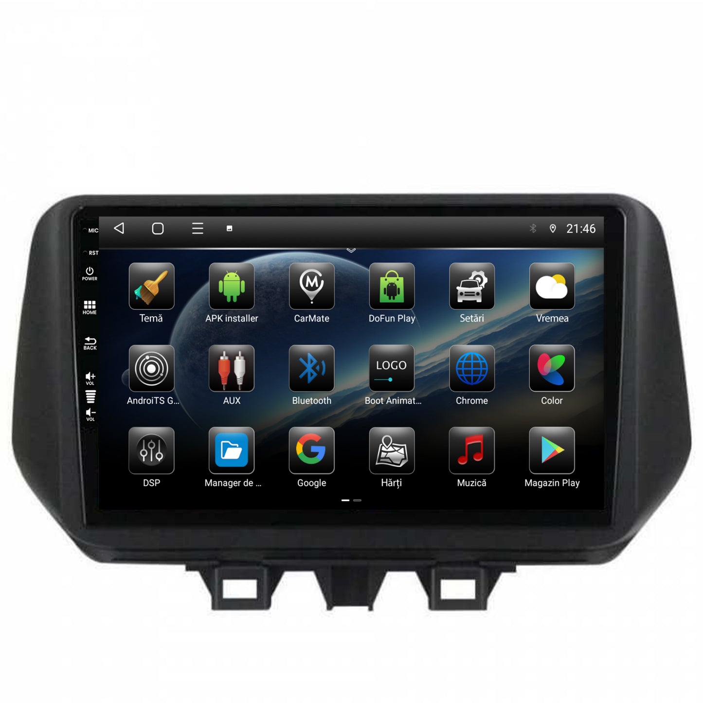 Navigatie Hyundai Tucson (2018-2020), Android, P-Octacore / 2GB RAM + 32GB ROM, 9 Inch - AD-BGP9002+AD-BGRKIT204