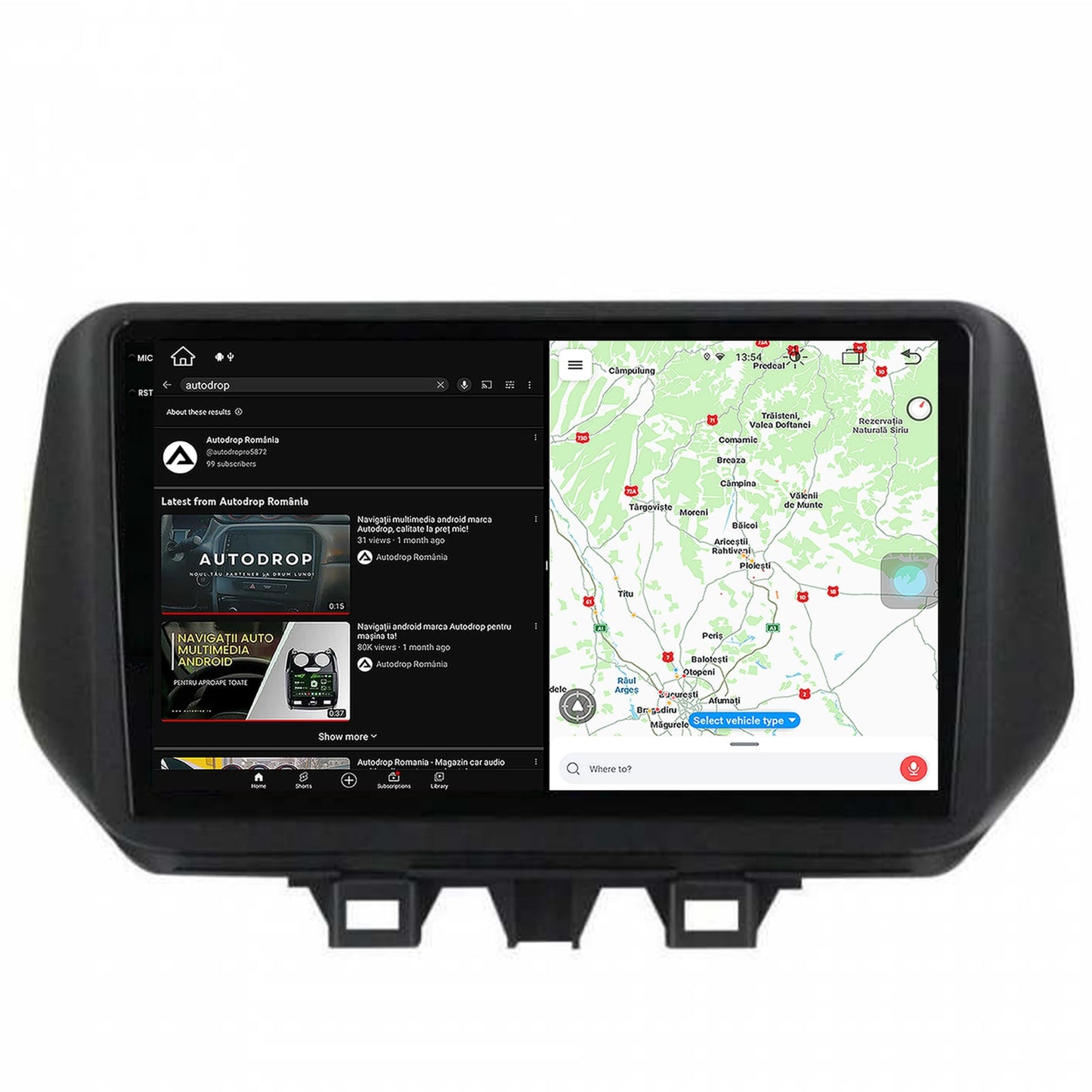 Navigatie Hyundai Tucson (2018-2020), Android, X-Octacore / 8GB RAM + 256GB ROM, 9.5 Inch - AD-BGX9008+AD-BGRKIT204