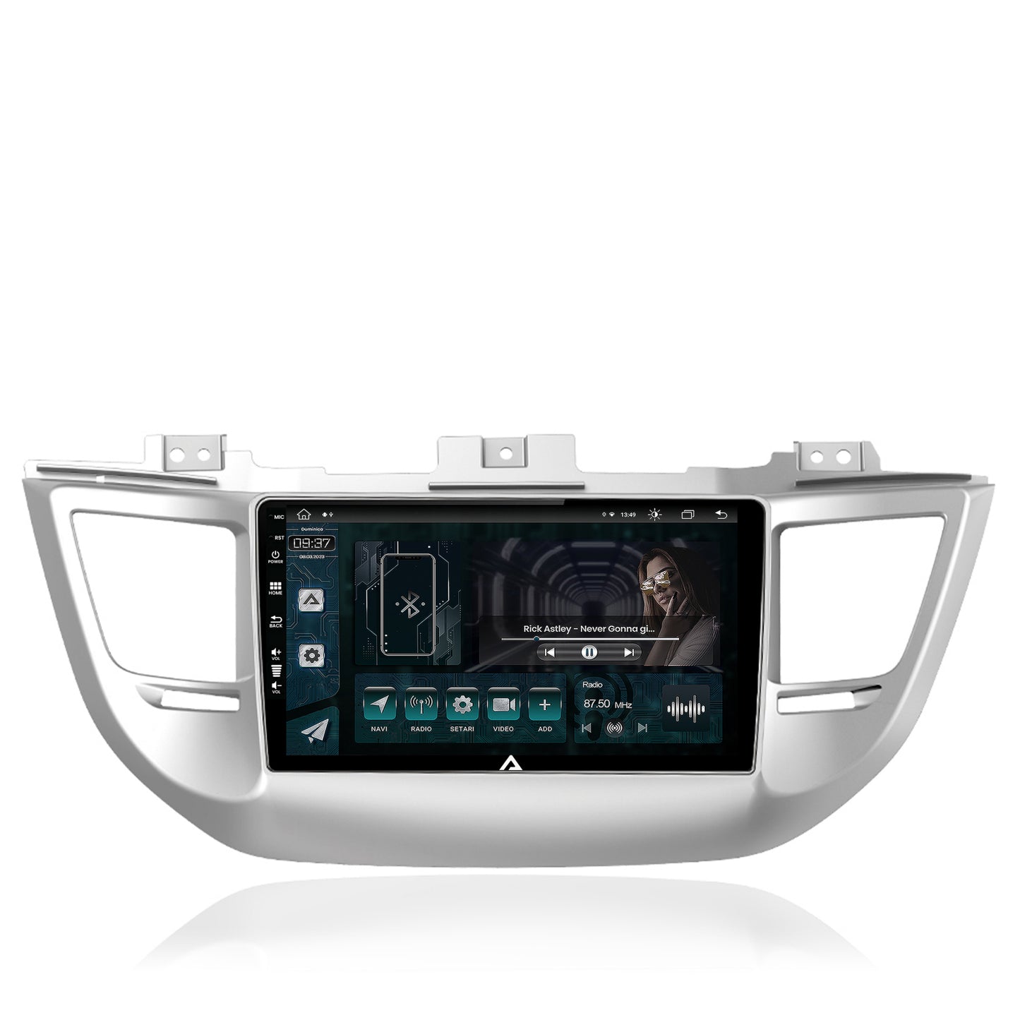 Navigatie Hyundai Tucson 3 (2015-2018), Android, Z-Octacore / 8GB RAM + 256GB ROM, 9 Inch - AD-BGZ9008+AD-BGRKIT176