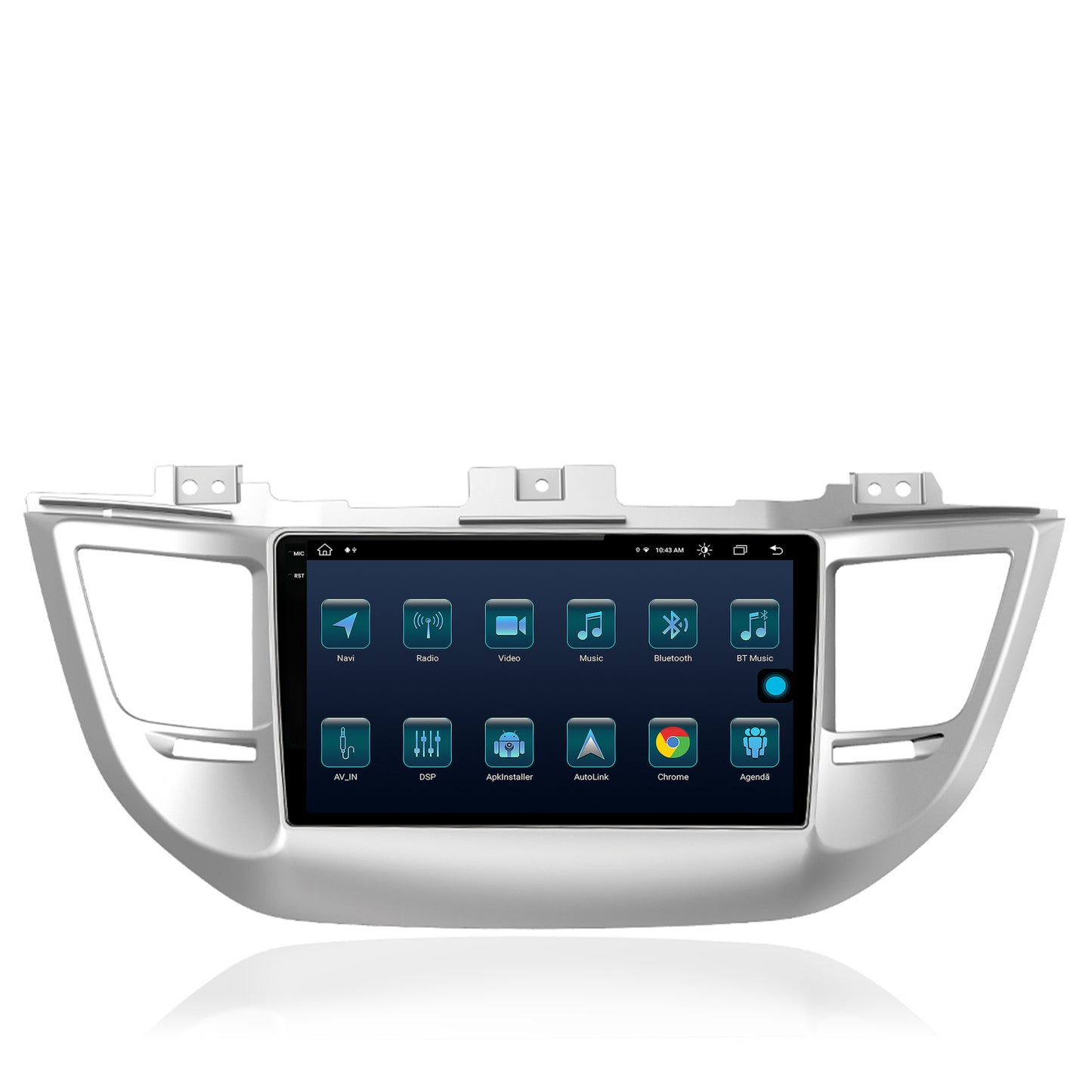 Navigatie Hyundai Tucson 3 (2015-2018), Android, X-Octacore / 8GB RAM + 256GB ROM, 9.5 Inch - AD-BGX9008+AD-BGRKIT176