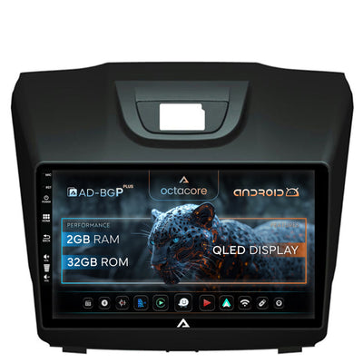 Navigatie Isuzu D-MAX (2015+), Android, P-Octacore / 2GB RAM + 32GB ROM, 9 Inch - AD-BGP9002+AD-BGRKIT311