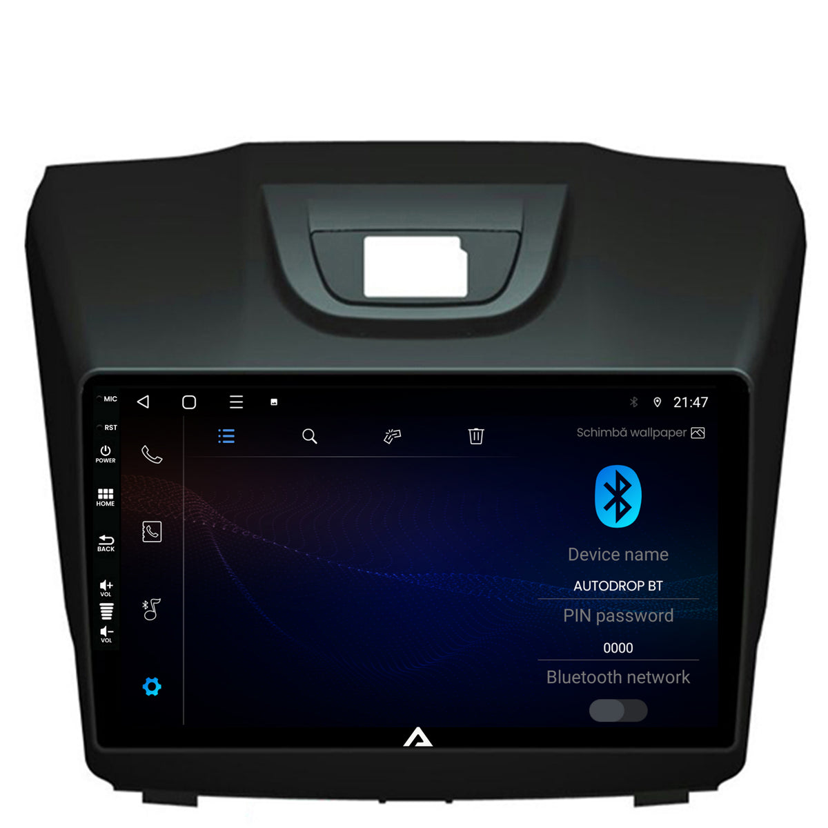 Navigatie Isuzu D-MAX (2015+), Android, P-Octacore / 2GB RAM + 32GB ROM, 9 Inch - AD-BGP9002+AD-BGRKIT311