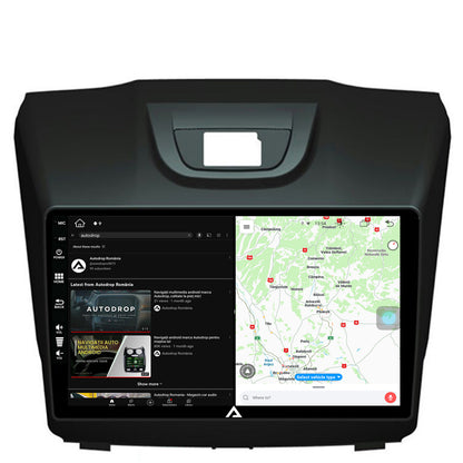 Navigatie Isuzu D-MAX (2015+), Android, Z-Octacore / 8GB RAM + 256GB ROM, 9 Inch - AD-BGZ9008+AD-BGRKIT311